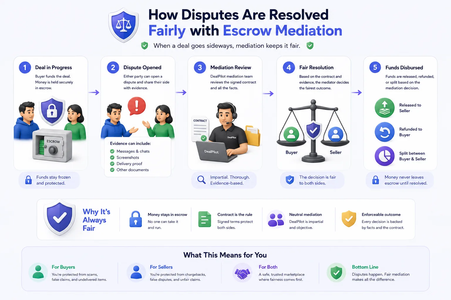 How disputes are resolved