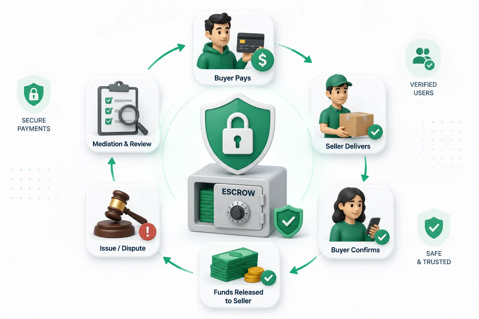 How escrow protects online deals
